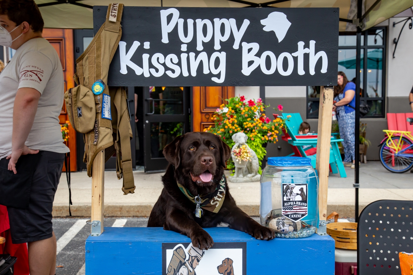 Styker from Alpha Bravo Canine at thd Kissing Booth